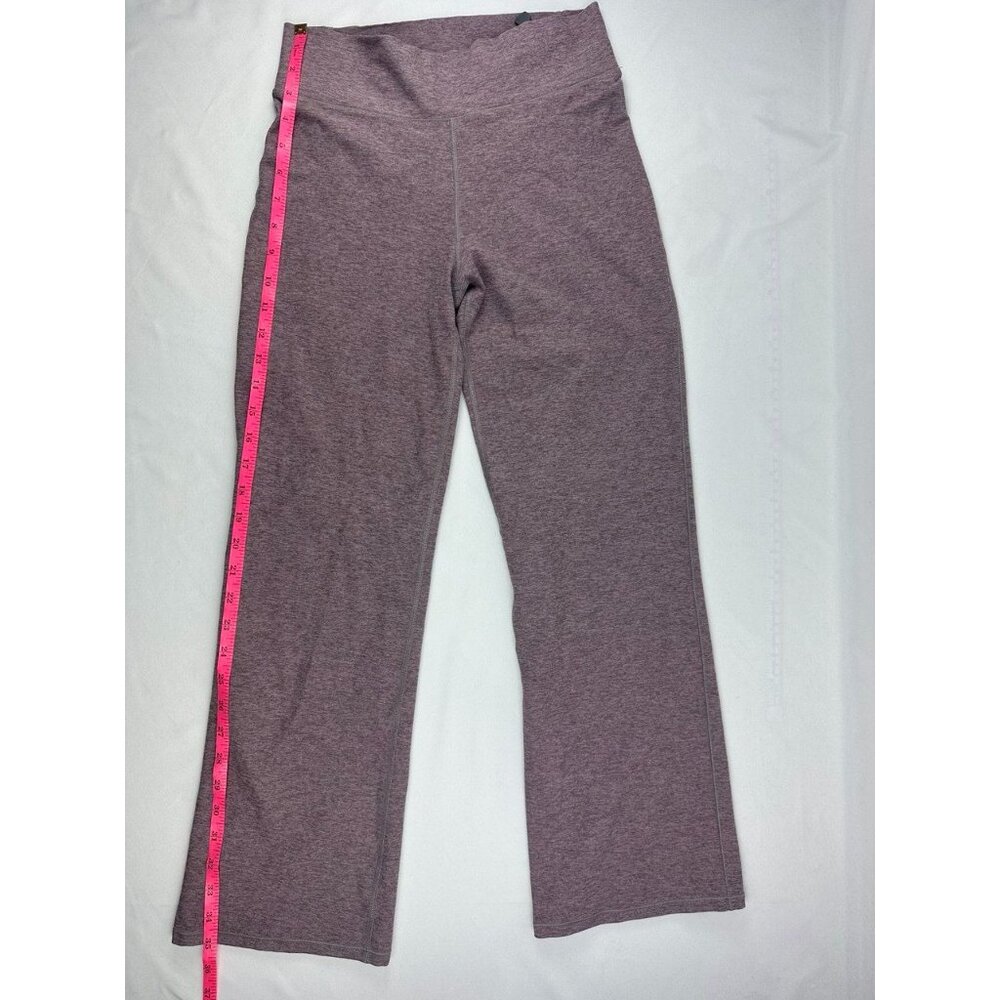 Vuori Heather Hazel Mid Rise Elevation Slim Bootcut Cropped Leggings Small VW487 - Picture 8 of 10